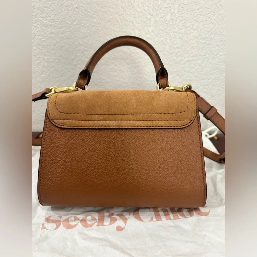 🆕 SEE BY CHLOE LADYLIKE JOAN in CARAMELLO - Picture 5 of 14